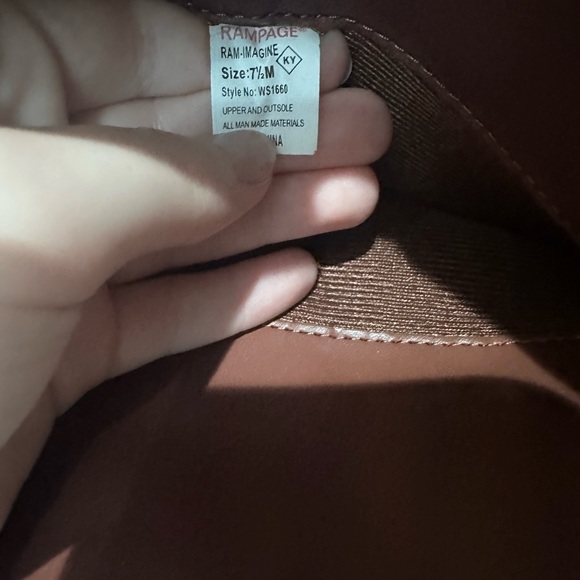 Tan and black riding boots - Picture 3 of 3